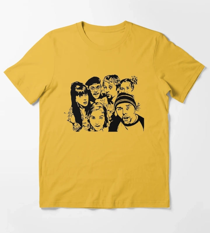 Spaced T-Shirt Yellow