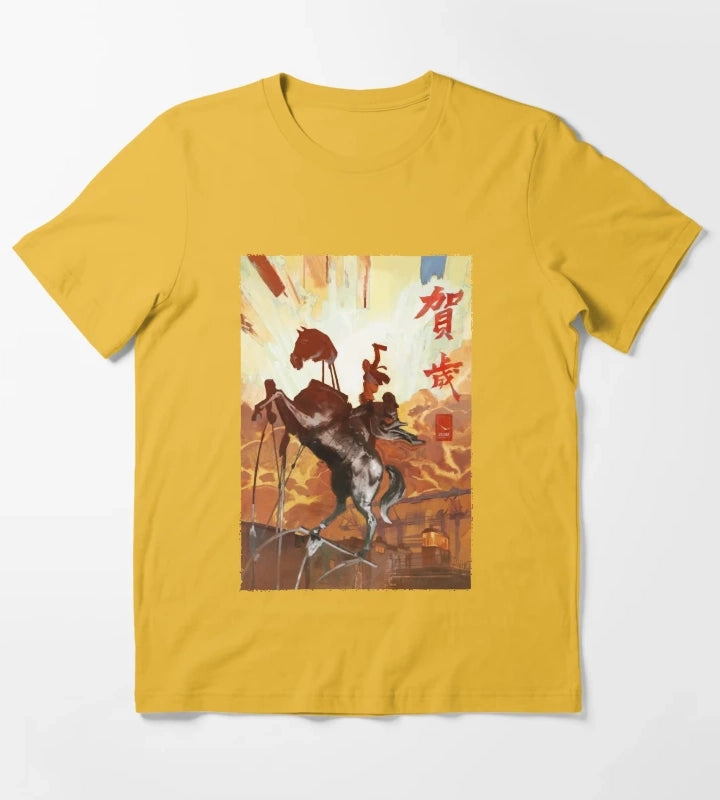Special Present Disco Gameplay Elysium Gift For Everyone T-Shirt Yellow