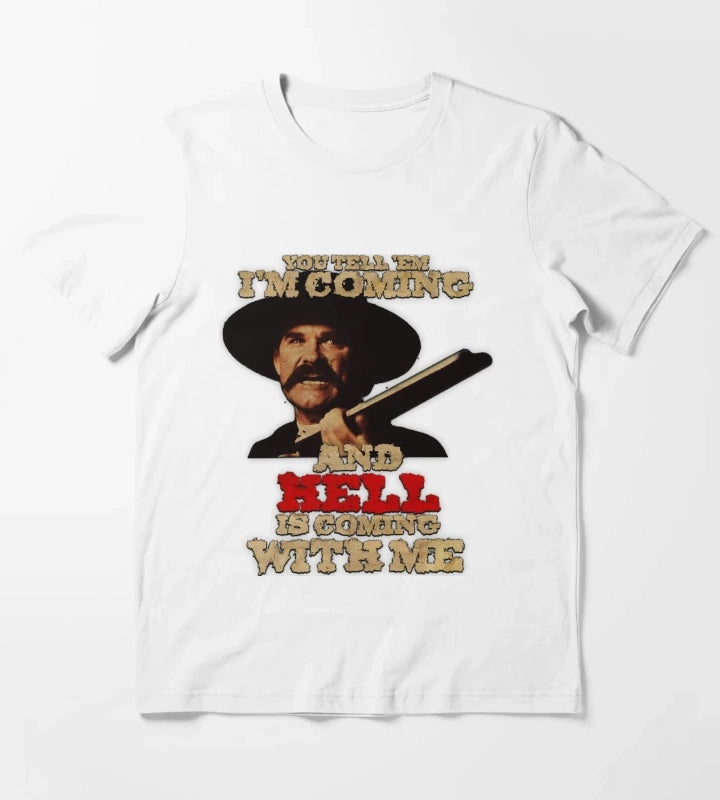 Special Present Tombstone Wyatt Earp 1993 Gifts For Music Fans T-Shirt White