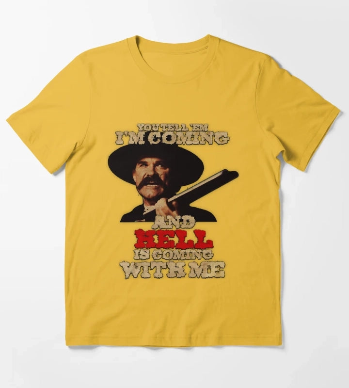 Special Present Tombstone Wyatt Earp 1993 Gifts For Music Fans T-Shirt Yellow