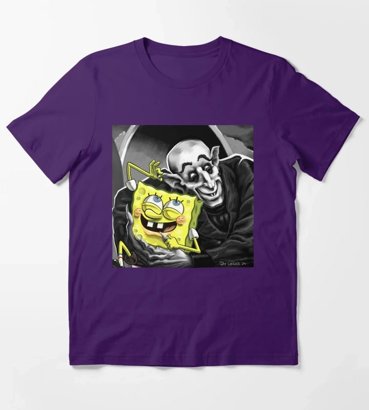SpongeBob Blood Buddies T-Shirt Purple