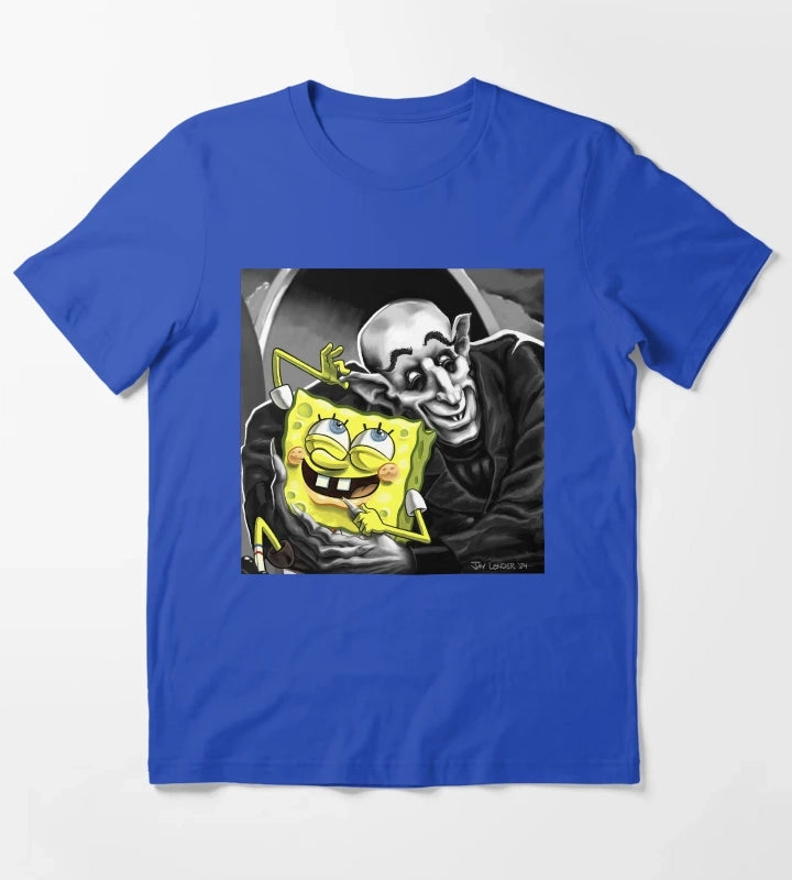 SpongeBob Blood Buddies T-Shirt Blue