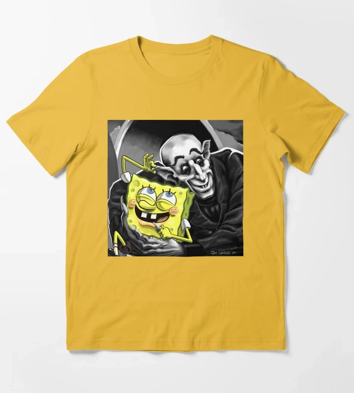 SpongeBob Blood Buddies T-Shirt Yellow