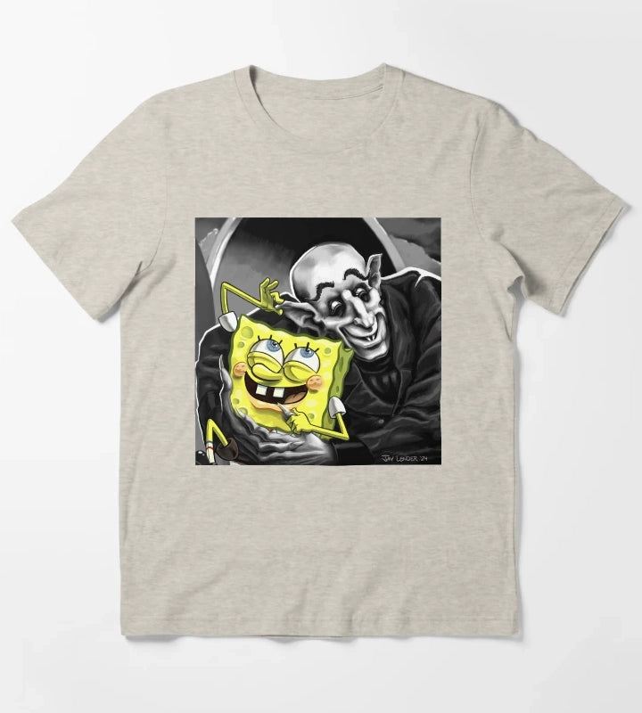SpongeBob Blood Buddies T-Shirt Cream