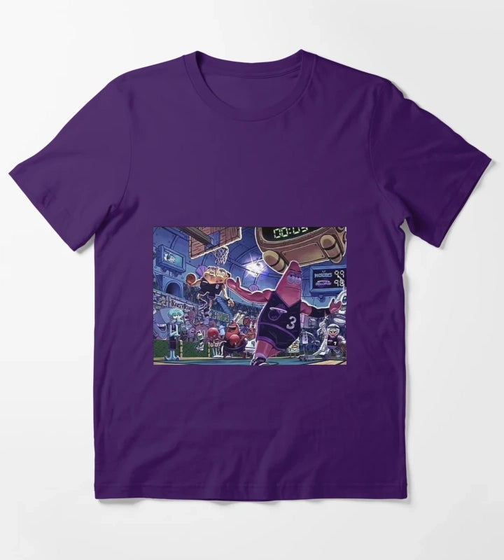 SpongeBob Dunking T-Shirt Purple