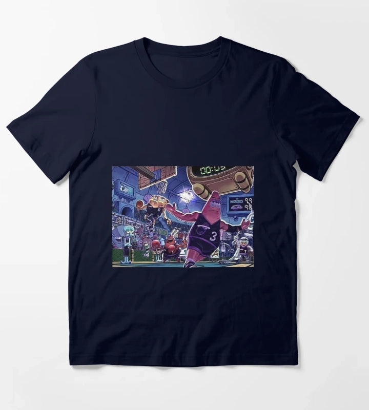 SpongeBob Dunking T-Shirt Navy