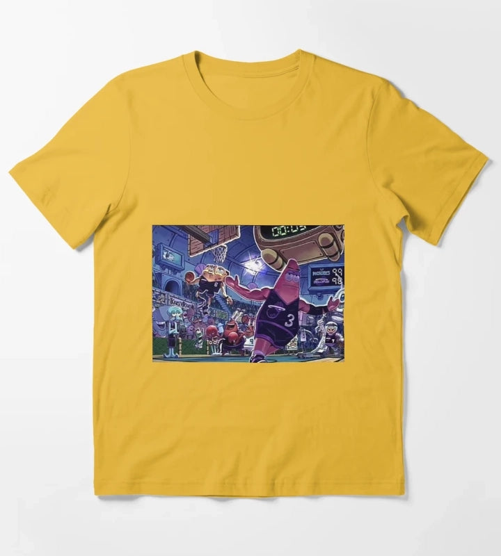 SpongeBob Dunking T-Shirt Yellow