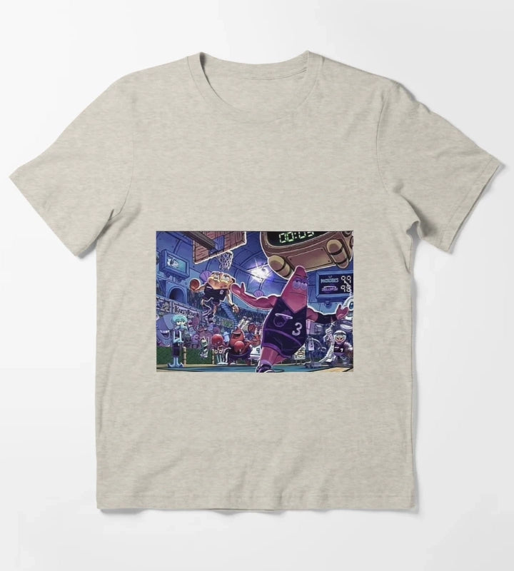 SpongeBob Dunking T-Shirt Cream