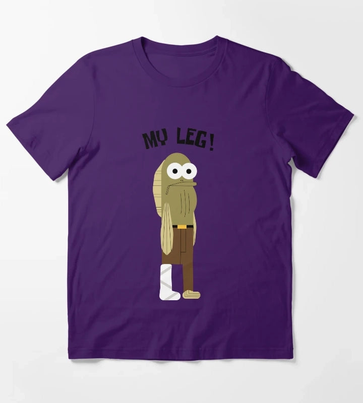SpongeBob My Leg T-Shirt Purple