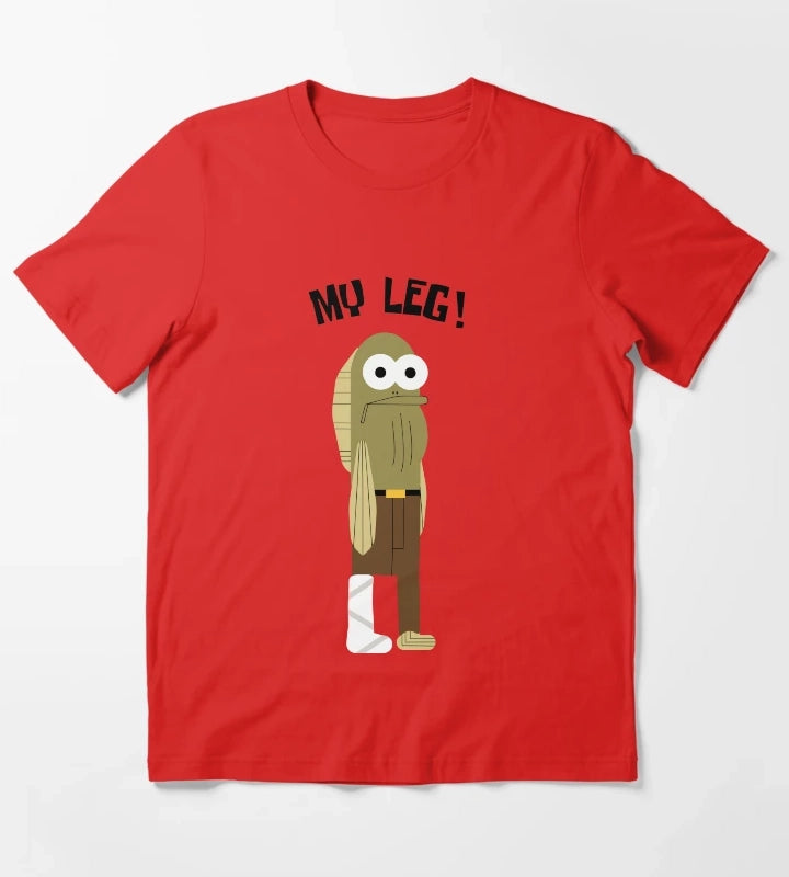 SpongeBob My Leg T-Shirt Red