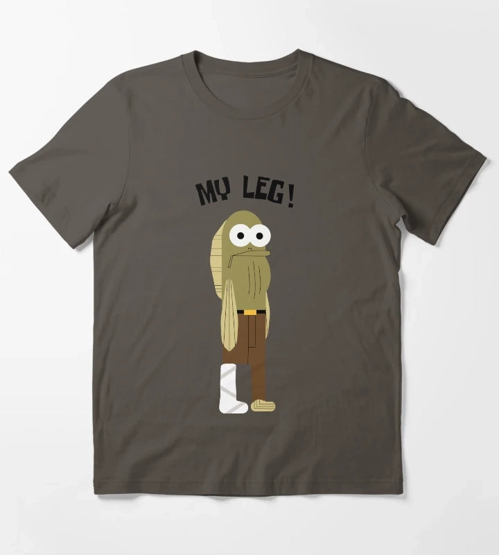SpongeBob My Leg T-Shirt Dark Grey