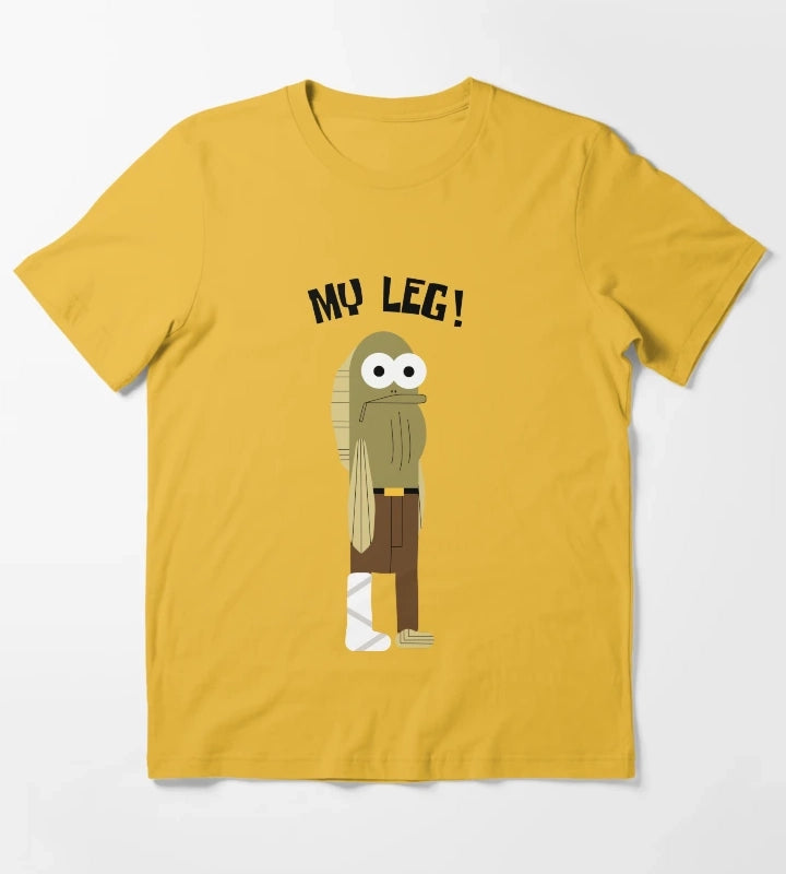 SpongeBob My Leg T-Shirt Yellow