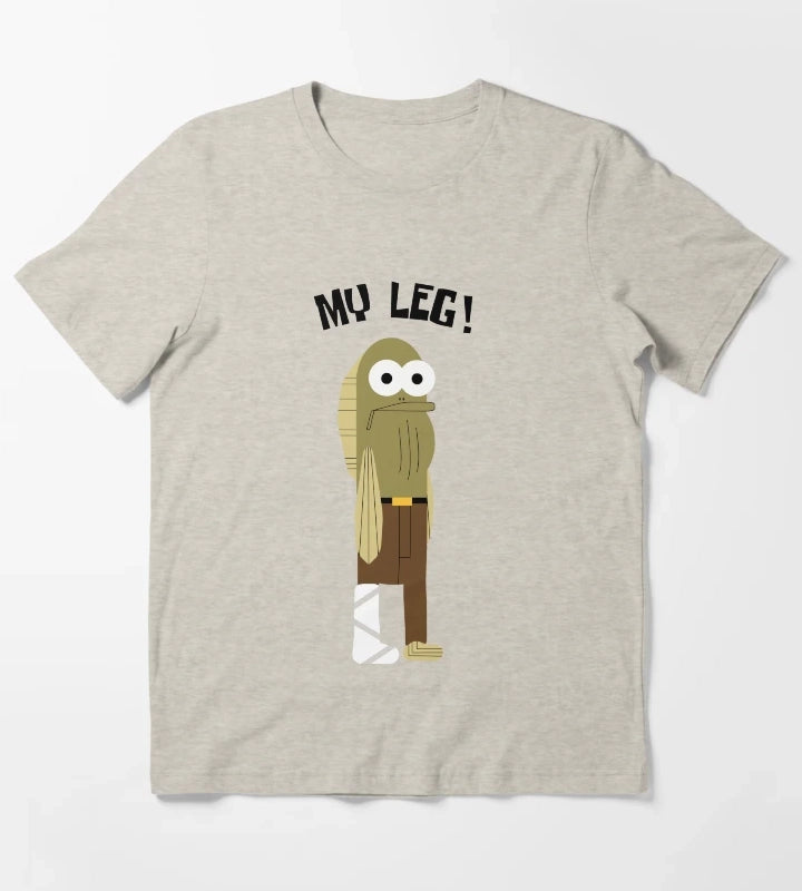 SpongeBob My Leg T-Shirt Cream