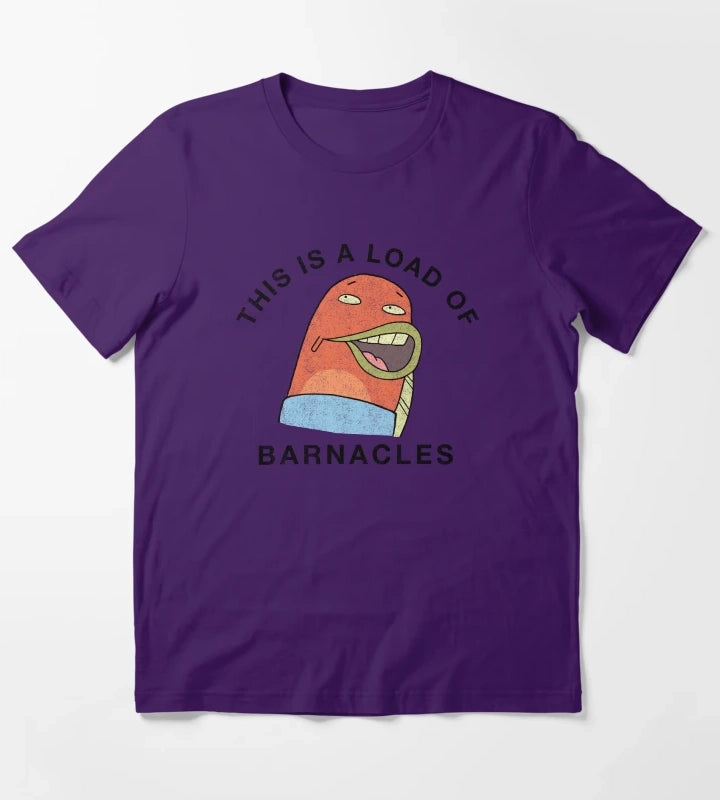 SpongeBob SquarePants A Load Of Barnacles T-Shirt Purple