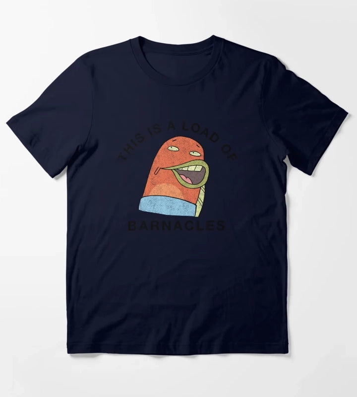 SpongeBob SquarePants A Load Of Barnacles T-Shirt Navy