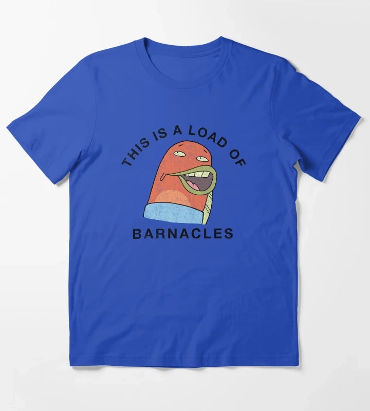 SpongeBob SquarePants A Load Of Barnacles T-Shirt Blue