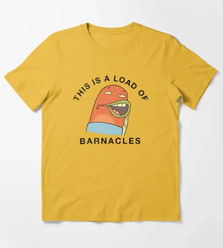 SpongeBob SquarePants A Load Of Barnacles T-Shirt Yellow