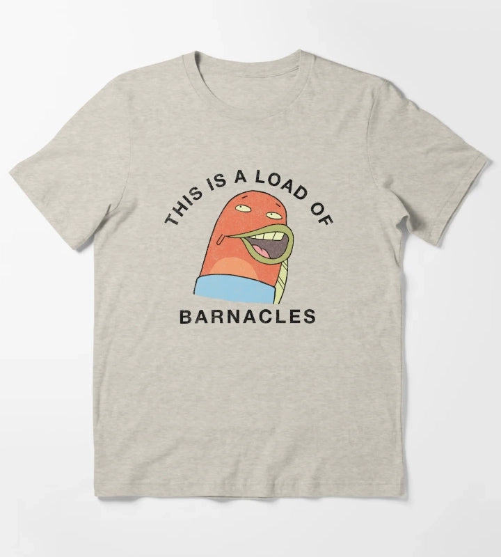 SpongeBob SquarePants A Load Of Barnacles T-Shirt Cream