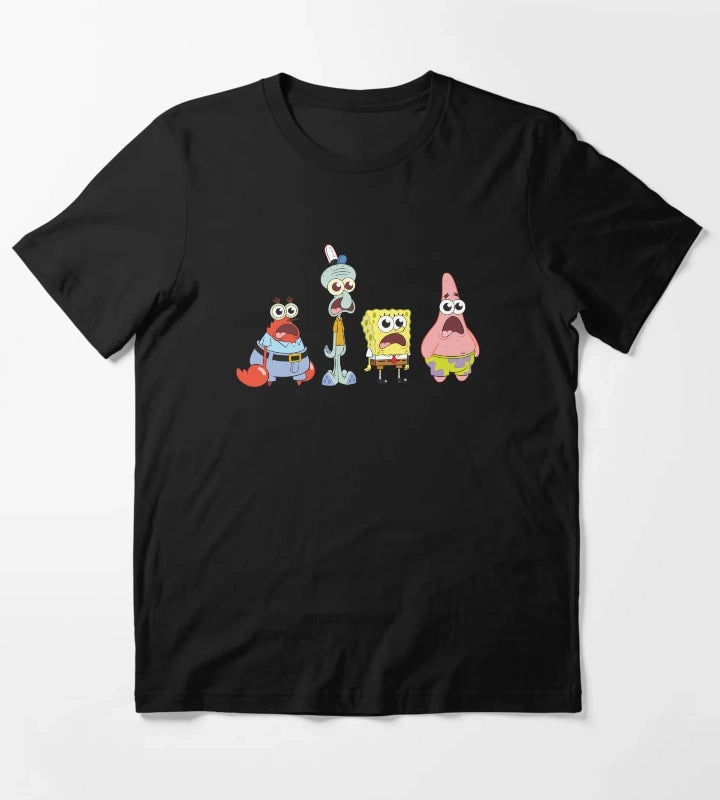 SpongeBob SquarePants Cast Group Stare T-Shirt