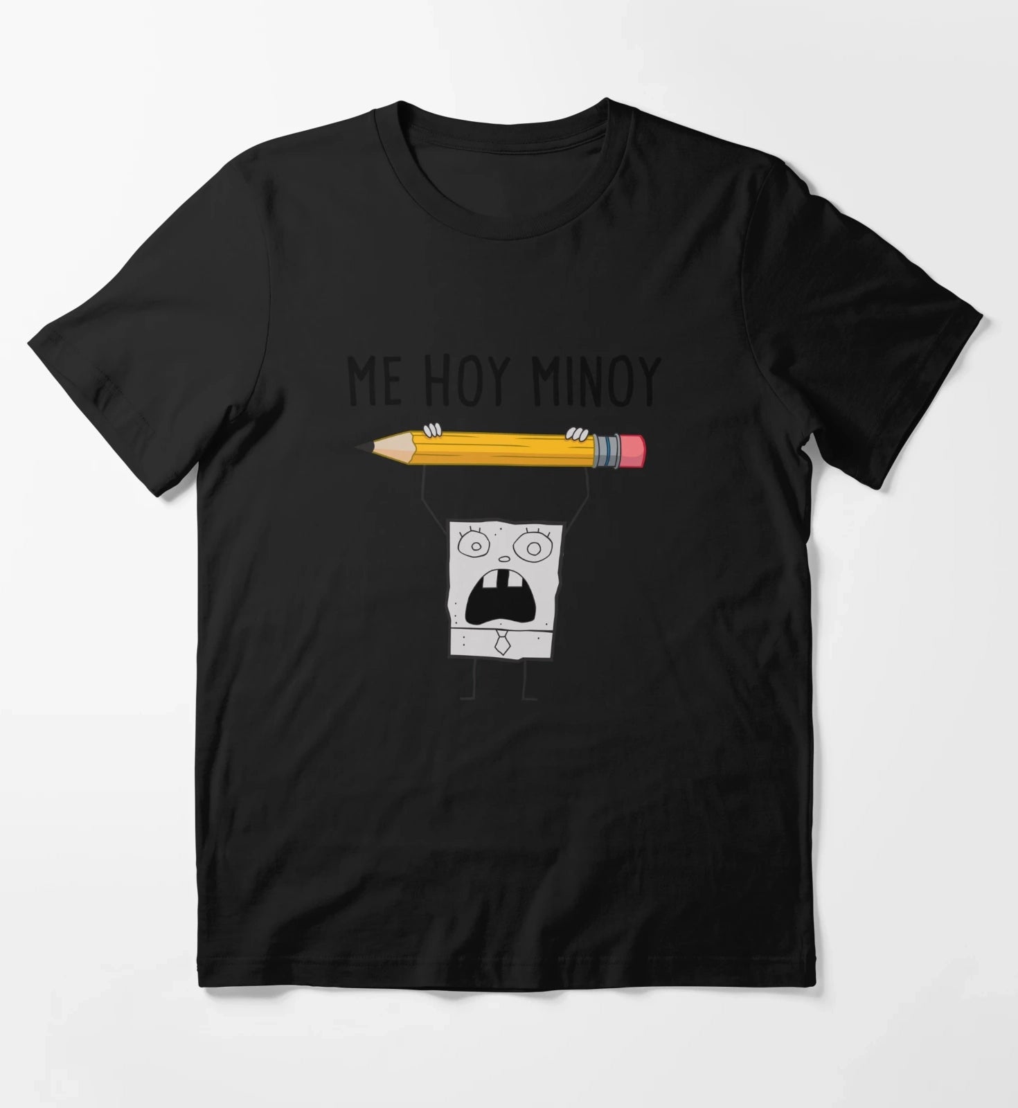 SpongeBob SquarePants Doodle Bob Me Hoy Minoy Portrait T-Shirt