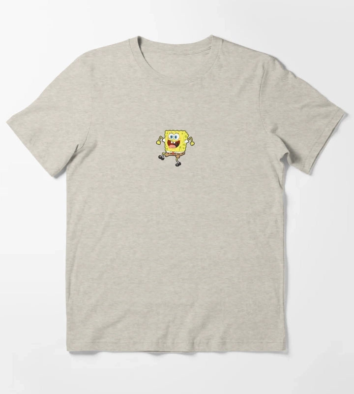 SpongeBob SquarePants Happy Dance T-Shirt Cream