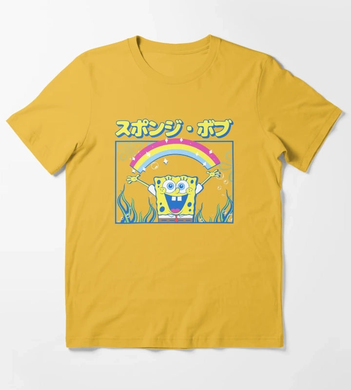 SpongeBob SquarePants Kanji SpongeBob T-Shirt Yellow