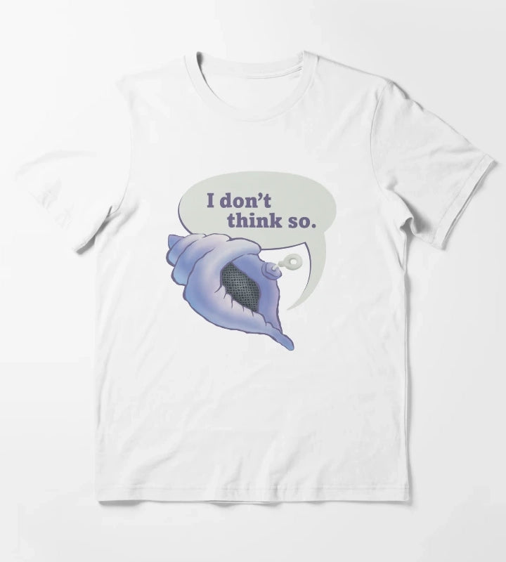 SpongeBob SquarePants Magic Conch I Dont Think So T-Shirt White