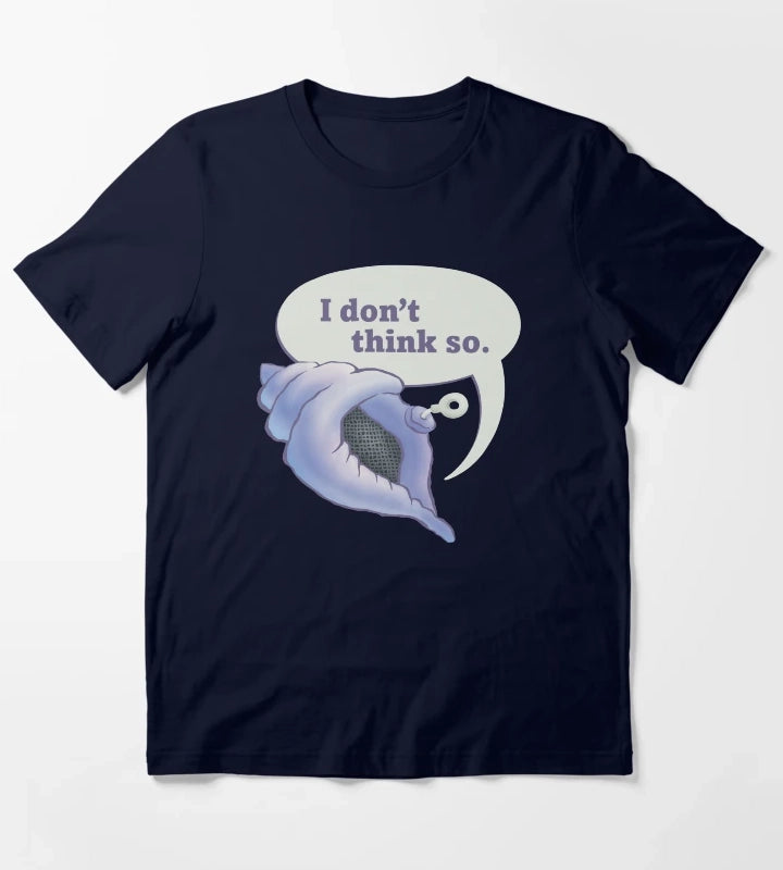 SpongeBob SquarePants Magic Conch I Dont Think So T-Shirt Navy