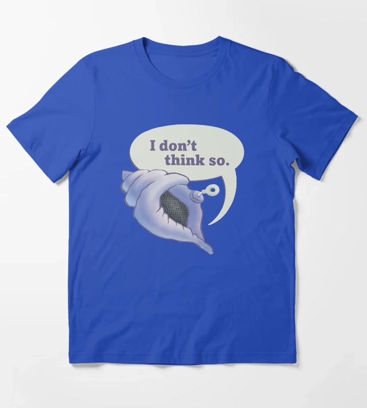 SpongeBob SquarePants Magic Conch I Dont Think So T-Shirt Blue