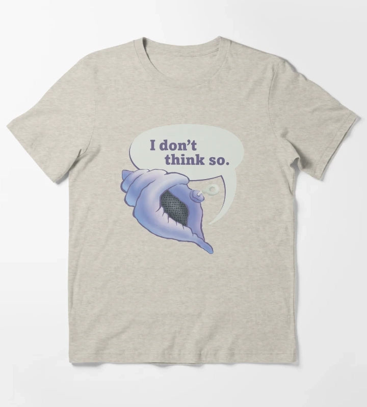SpongeBob SquarePants Magic Conch I Dont Think So T-Shirt Cream