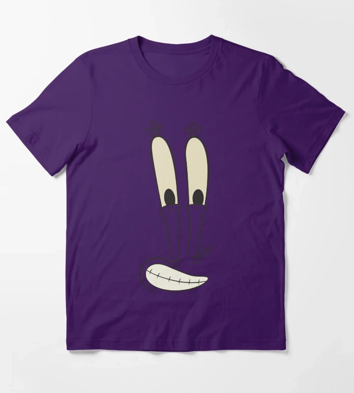 SpongeBob SquarePants Mr Krabs Large Face Costume T-Shirt Purple