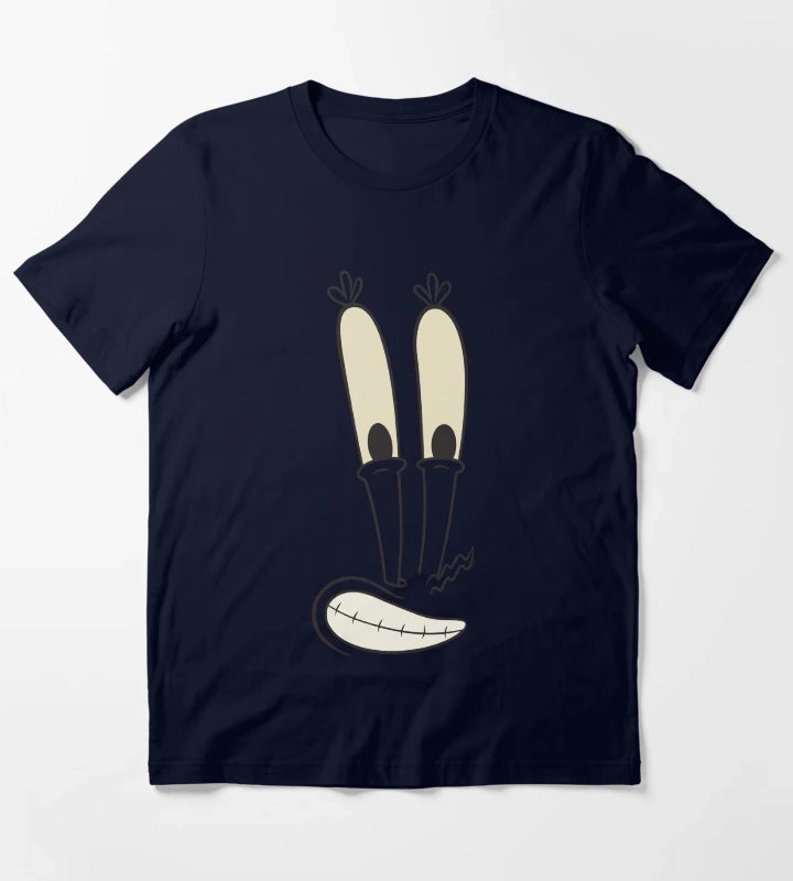 SpongeBob SquarePants Mr Krabs Large Face Costume T-Shirt Navy