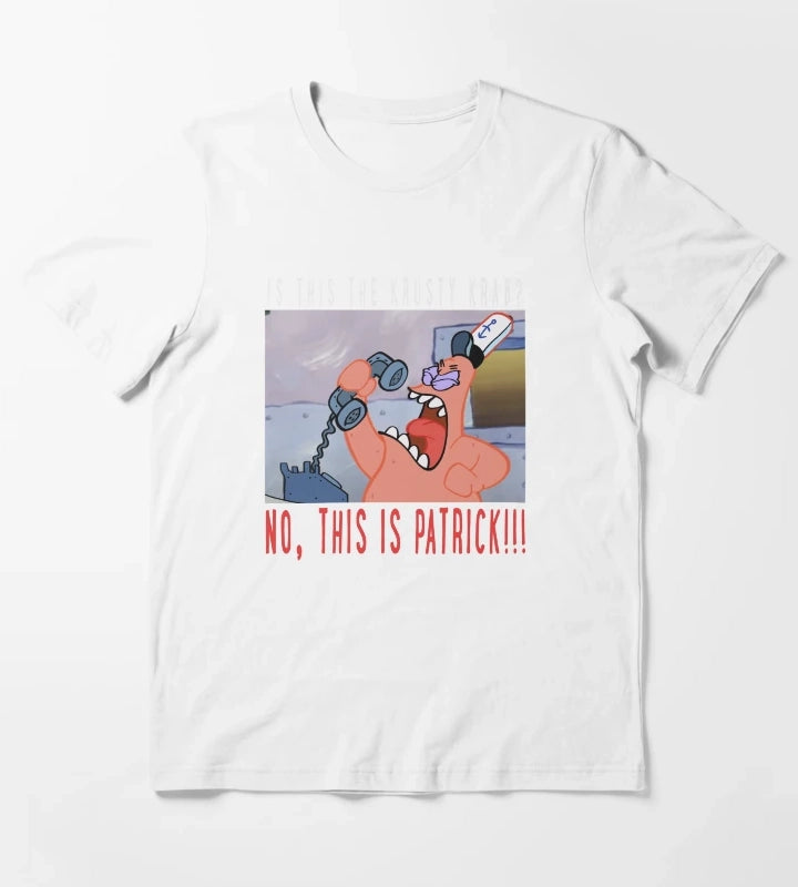 SpongeBob SquarePants No This Is Patrick T-Shirt White