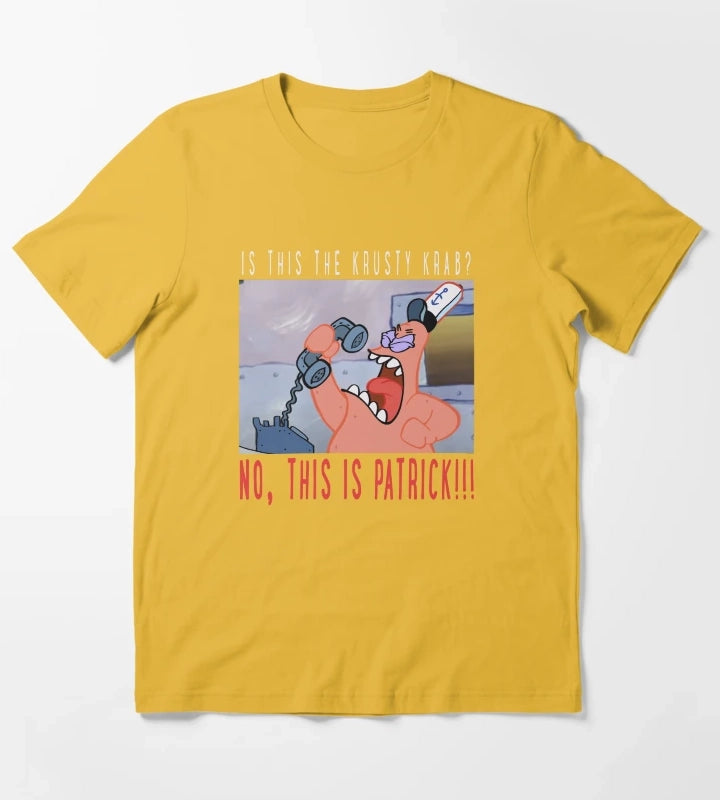 SpongeBob SquarePants No This Is Patrick T-Shirt Yellow