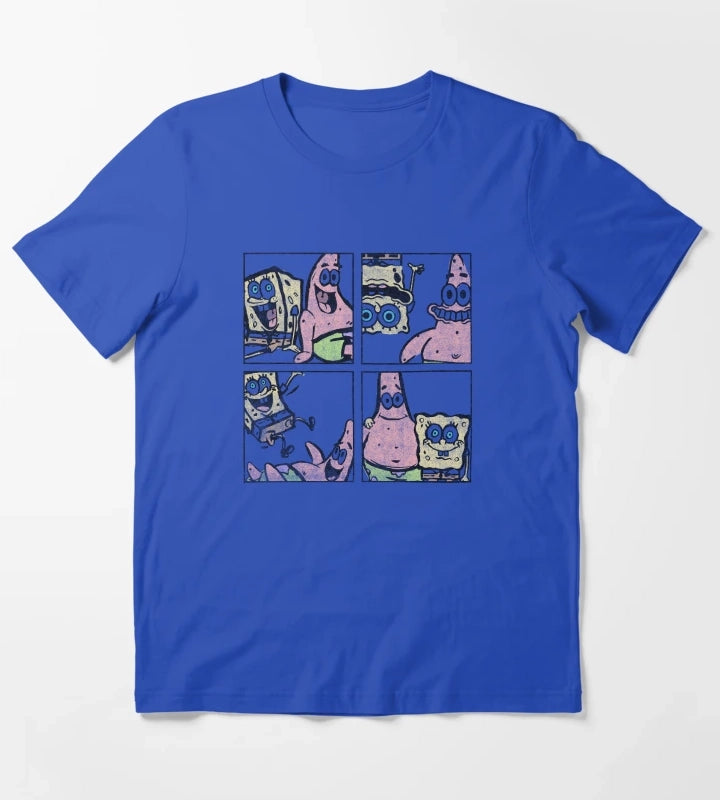 SpongeBob SquarePants Patrick Best Friend Box Up T-Shirt Blue