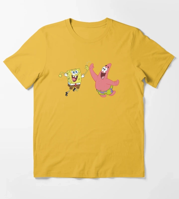 SpongeBob SquarePants Patrick High Five T-Shirt Yellow