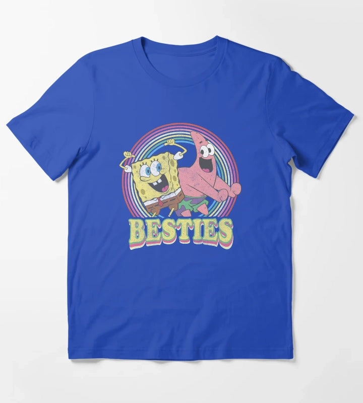 SpongeBob SquarePants Patrick Star Besties T-Shirt Blue