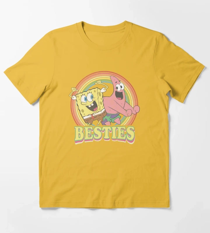 SpongeBob SquarePants Patrick Star Besties T-Shirt Yellow