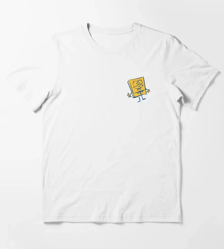 SpongeBob SquarePants Pocket Doodle T-Shirt White