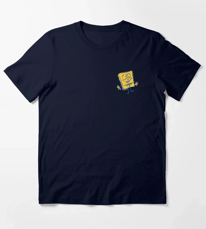 SpongeBob SquarePants Pocket Doodle T-Shirt Navy