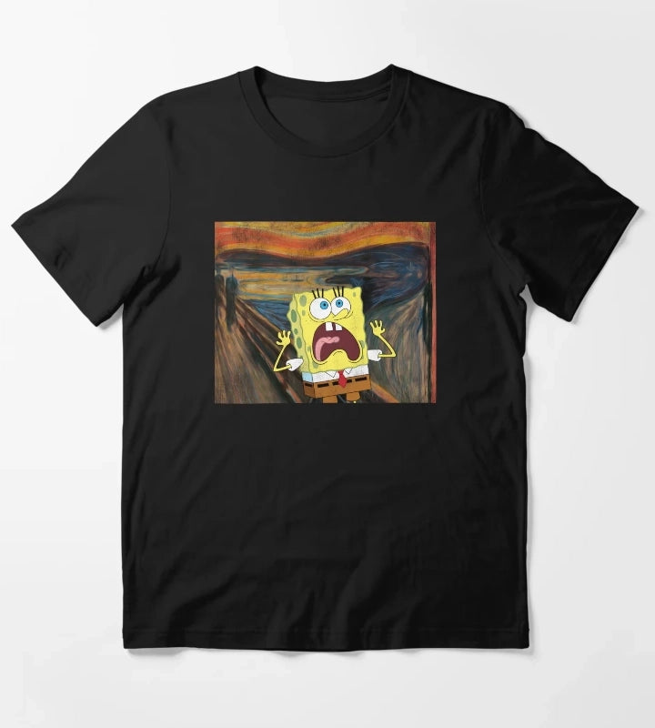 SpongeBob SquarePants Scream Painting T-Shirt