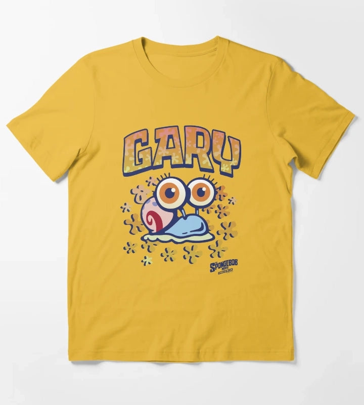 SpongeBob SquarePants Sponge On The Run Baby Gary T-Shirt Yellow