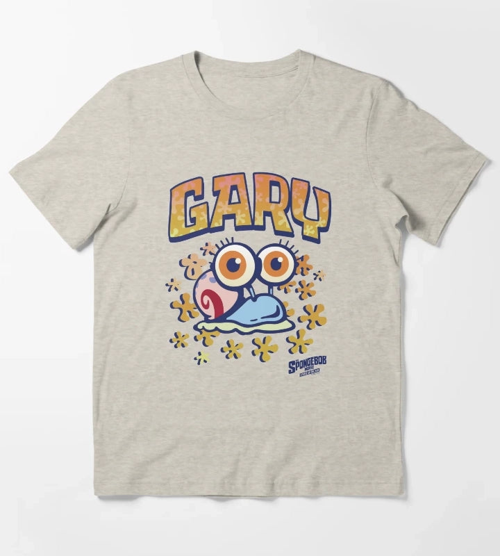 SpongeBob SquarePants Sponge On The Run Baby Gary T-Shirt Cream