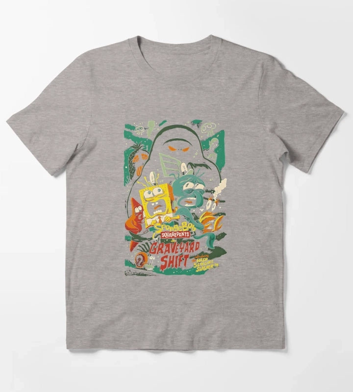 SpongeBob SquarePants T-Shirt Heather Grey