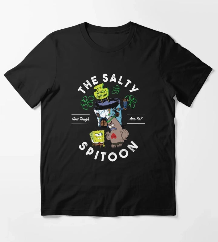 SpongeBob SquarePants The Salty Spitoon How Tough Are Ya T-Shirt