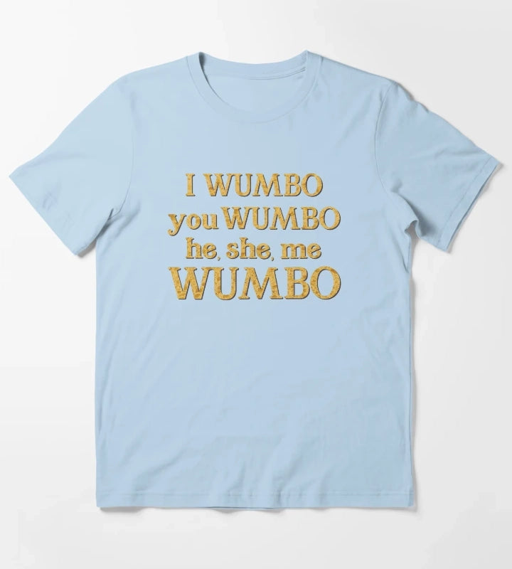 SpongeBob SquarePants The Study Of Wumbology T-Shirt Sky Blue