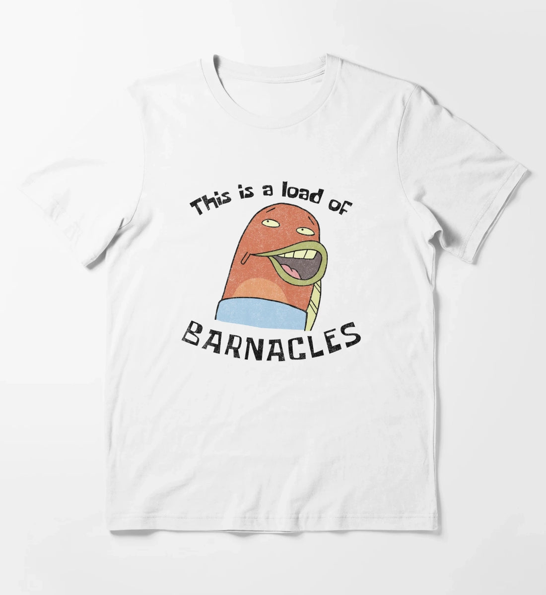 SpongeBob SquarePants This Is A Load Of Barnacles T-Shirt White