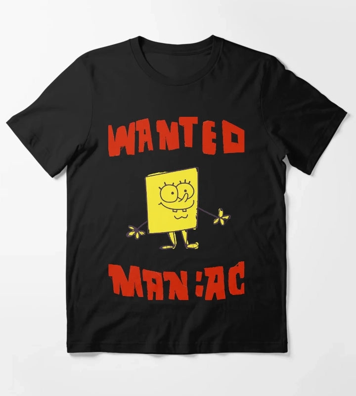 SpongeBob SquarePants Wanted Maniac T-Shirt