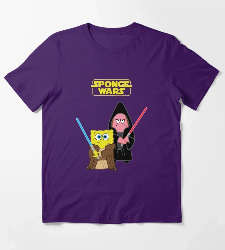 Sponge Wars T-Shirt Purple