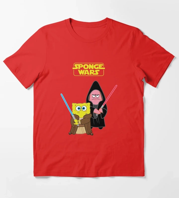 Sponge Wars T-Shirt Red